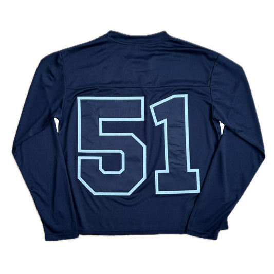 Long Sleeve Jersey (Black & White)