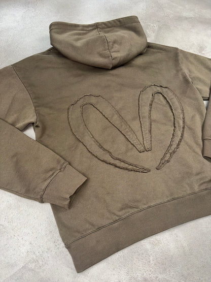 Five One Patchwork Zip-Up – Olive Taupe